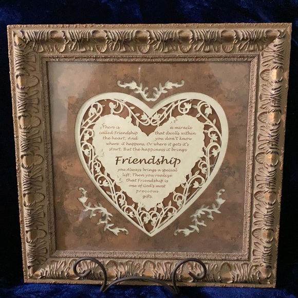 Laser Cut Friendship Heart Cindy Jacobs Limited - Picture 1 of 8